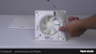 Easy wiring guide video The Silent Fan from VentAxia [upl. by Farro]