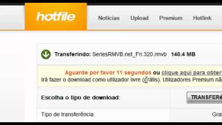 Tutorial Como BaixarDownload pelo HotFile [upl. by Lleuqar]