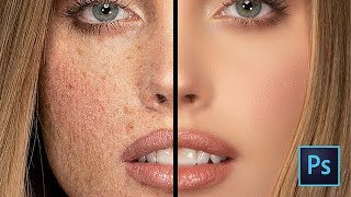 Face Smooth In Photoshop  Easy Frequency Separation Tutorial [upl. by Bronnie]