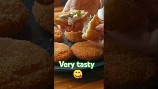 Chicken mayonnaise cutlet explore food cookingshorts new recipe shorts foodvideo vlog [upl. by Atteyram]