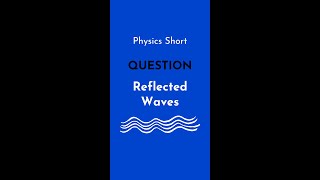 Reflected Wave  Physics Question [upl. by Solana]