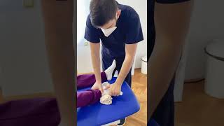 CUBOID BONE 🦴 HVLA MANIPULATION TECHNIQUE by Adnan Kojić PT [upl. by Inva81]