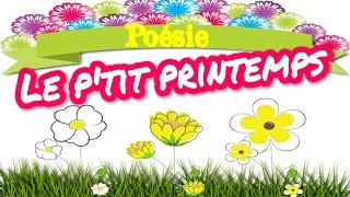 Poésie 🌷🌼Le ptit printemps🌷🌼 [upl. by Irita]