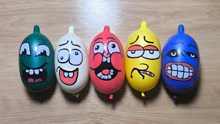 making crunchy slime with funny balloons ATH1148 [upl. by Heinrik]