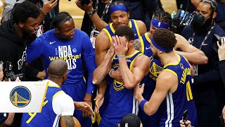 The CHAMPIONSHIP MOMENT From the Golden State Warriors Last 4 Titles [upl. by Nnaitak592]