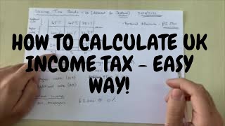 How To Calculate My UK Income Tax Made Easy  Understanding Income Tax Bands and Allowances [upl. by Aynam6]