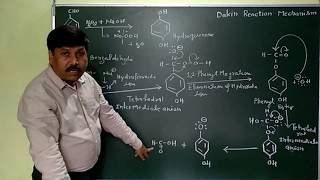 Dakin Reaction Mechanism  for JEE mainsadvance and NEET  by Sukhdev Patsariya [upl. by Hamforrd]