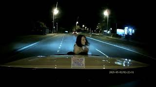 Insurance Fraud  Carjacking attempt caught on dashcam  Browns Plains QLD [upl. by Giana]