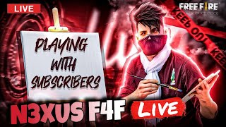 Nexus Is live 🥵Competing Against Best Subscribers Squad👿freefire classyfreefire live funny 2k [upl. by Apollus358]