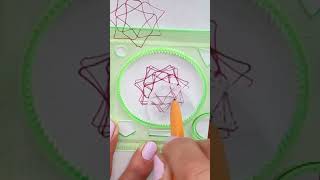 ASMR Relaxing Spirograph for Drawing spirographdesignpattern spirographdrawing art [upl. by Amasa]