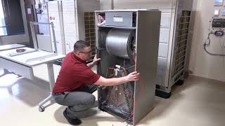 LG AHU Downflow Conversion Video [upl. by Innoc]