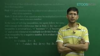 Linear Inequalities  CBSE  Mathematics by Manoj Chauhan MC Sir  Etoosindia [upl. by Tracy]