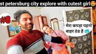 How Russian Treats An Indian Traveler First impression on Russia st petersburg  Indian in Russia 🇷🇺 [upl. by Azirb]