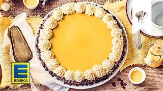 Eierlikörtorte Rezept  Ostertorte mit cremigem Eierlikör und HaselnussSchokoBoden  EDEKA [upl. by Matland]