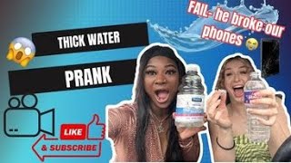 Replacing OhBoyPrince WATER With The WORLDS THICKEST WATER HILARIOUS [upl. by Alber]