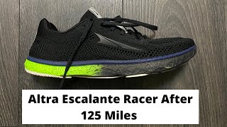 Altra Escalante Racer After 125 Miles  Full Review [upl. by Mylo]