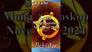 Schütze LIEBE ❤️ Horoskop November 2024 [upl. by Ulah623]