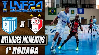 Melhores Momentos Brasília X Joinville  1ª Rodada  LNF 2024 24032024 [upl. by Paff]