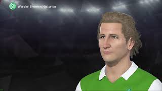 PES 2018  Norbert Meier Werder Bremen amp Mönchengladbach German Classic Player face  stats [upl. by Sidwel]