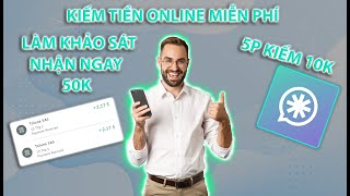 Kiếm tiền siêu dễ dàng với Toluna Kiếm ngay 50k 10k chỉ với 5 phút [upl. by Acus143]