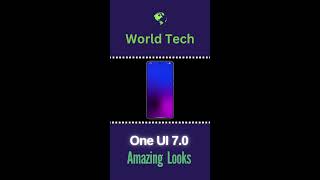 Samsung One UI 70 Looks  Android 15  oneui7 samsunggalaxy oneui5 technology [upl. by Erreid]