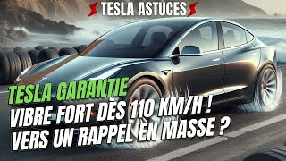 Tesla qui vibre dès 110 kmh  Vers un rappel en masse [upl. by Valma797]