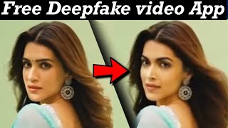 How to make double ai deepfake video on Android for free  Deepfake video maker app [upl. by Tyne308]