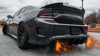 MY DODGE CHARGER RT IS NOW FLAMEBURBLE TUNED [upl. by Rovit795]