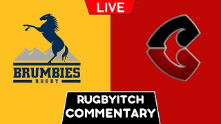 BRUMBIES vs CRUSADERS 2024 Live Commentary [upl. by Malia]