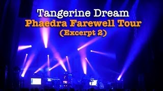 Tangerine Dream Phaedra Farewell Tour 2014 Clip 2 [upl. by Mcclish]