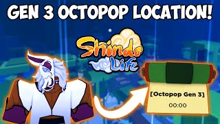 NEW Location of The GEN 3 OCTOPOP Shindo Life [upl. by Kerad]