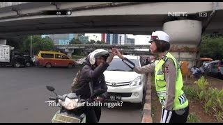 Ditilang Jadi Kesempatan Pengendara ini Godain Bripda Anggun  86 [upl. by Annelg405]