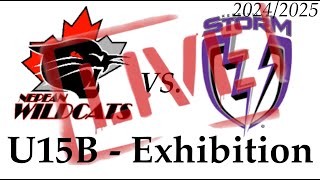 2425 U15B Wildcats vs Kemptville Storm  Exhibition [upl. by Boeke]