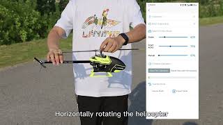 FLYWING FW200 heilcopter Compass calibration tutorial [upl. by Karrie]