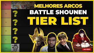 MangaEtNonCast 54  Tier List Melhores Arcos de Battle Shounen [upl. by Nwad]