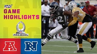 AFC vs NFC Pro Bowl Highlights  NFL 2020 [upl. by Ilajna]