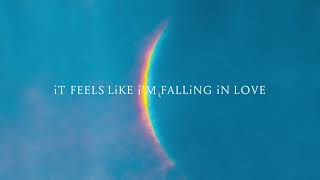 Coldplay  feelslikeimfallinginlove Official Lyric Visualiser [upl. by Enneite]