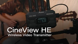 Accsoon CineView HE  Smaller Lighter amp Sleeker Wireless Video Transmitter [upl. by Aphra]