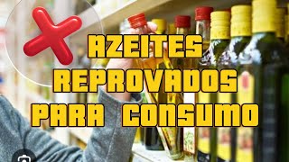 AZEITES IMPRÓPRIOS PARA O CONSUMO 2024 [upl. by Leohcin]