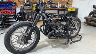 BMW R80 Bobber Cafe Racer Timelapse Build Ep2 [upl. by Dichy]