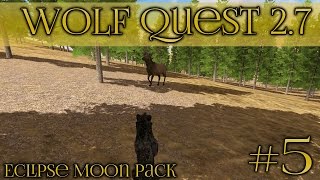 The Story of a Wolf amp A Bull Elk 🐺 Wolf Quest 27  Episode 5 [upl. by Lama]