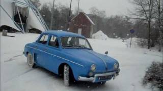 Renault dauphine 57 test drive [upl. by Atiran]