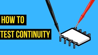 How to check continuity with multimeter  Electronics Tutorial [upl. by Gorman746]