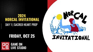 NorCal Invitational Water Polo Tournament  Oct 25 2024  Day 1 Sacred Heart Prep [upl. by Llehcear]