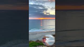 Sunset On The Pacific Ocean – Torrey Pines – La Jolla California [upl. by Aivlys]