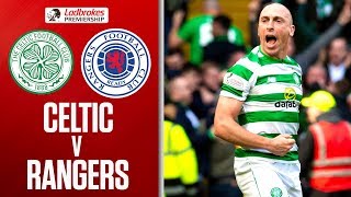 Celtic 21 Rangers  Late Forrest Winner Stuns TenMen Rangers  Ladbrokes Premiership [upl. by Jablon]