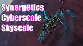 GW2  Synergetics Cyberscale Skyscale Skin  Guild Wars 2 [upl. by Onaicul]