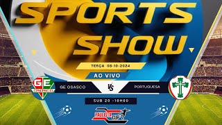 GE OSASCO X PORTUGUESA AO VIVO  SUB 20  PAULISTA CUP [upl. by Arhaz383]