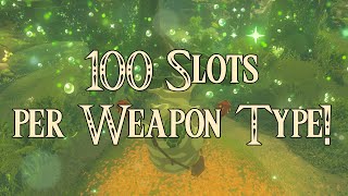 BotW Mod Showcase  More Weapon Slots [upl. by Gardener658]