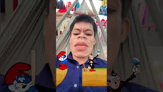 Save The Schtroumpf challenge tiktokchallenge funny games funnyshorts [upl. by Hallimaj]